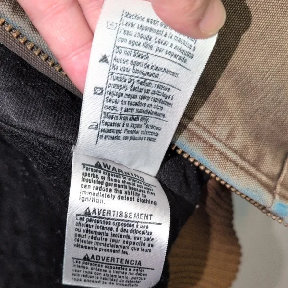 Carhartt Dark Brown Zip-Up Jacket - Picture 11 of 13